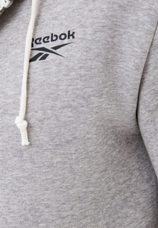 Reebok Толстовка - TE FLC FZ Hoodie - фото 4
