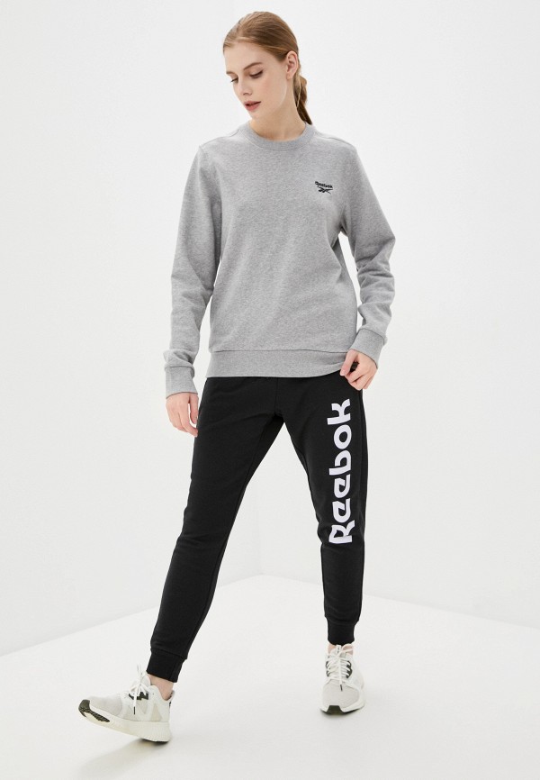 Reebok Брюки спортивные - TE LINEAR LOGO FT PANT - фото 2