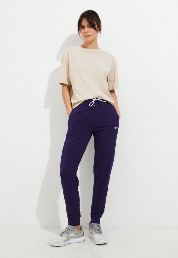 Reebok Брюки спортивные - TE LINEAR LOGO FT PANT - фото 2