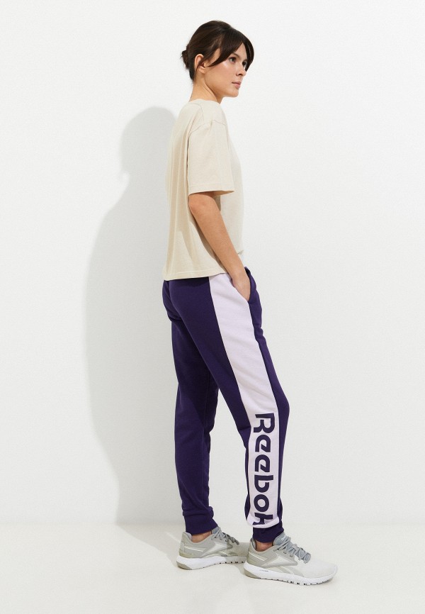 Reebok Брюки спортивные - TE LINEAR LOGO FT PANT - фото 5