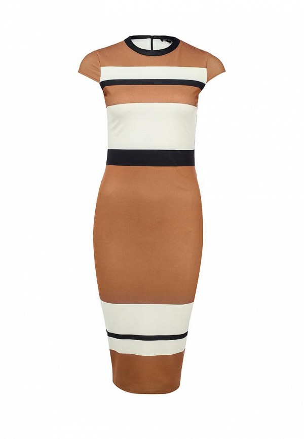 Платье River Island, цвет: бежевый, RI004EWFYP88 — купить в интернет ...