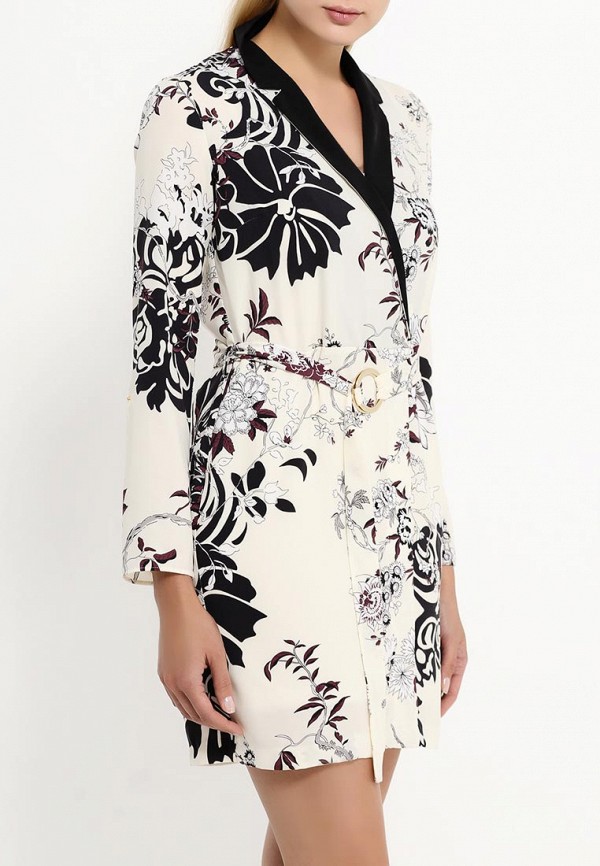 Платье River Island, цвет: бежевый, RI004EWKVY71 — купить в интернет ...