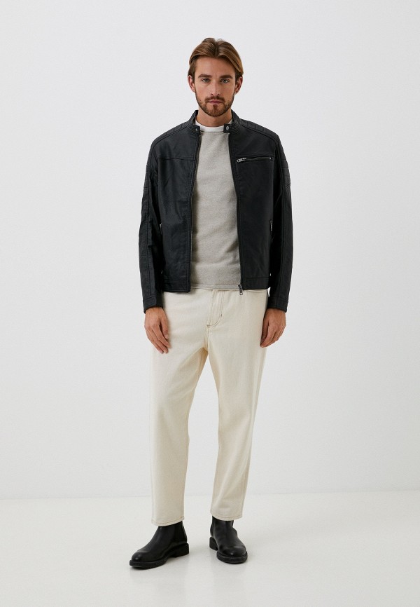 Jack & Jones Куртка кожаная - фото 2