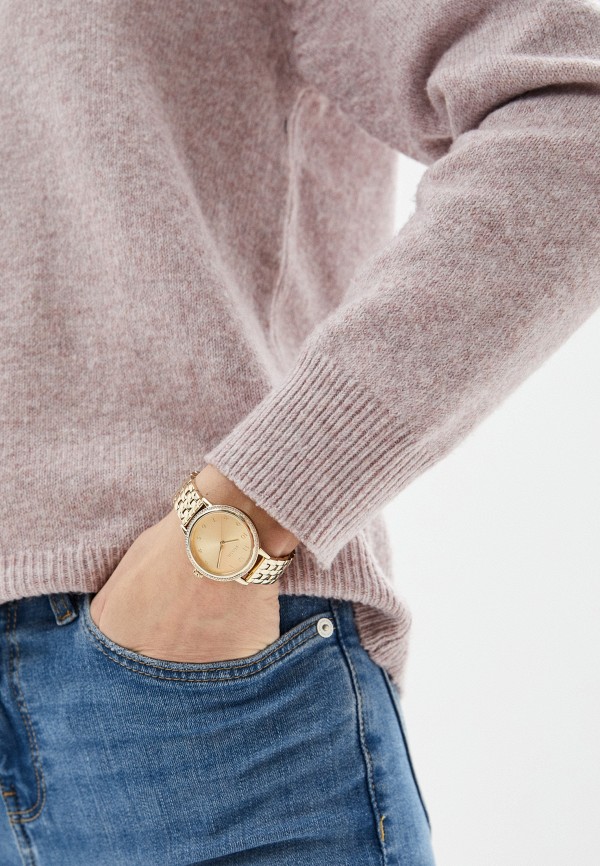 Часы Fossil BQ3655, цвет: золотой 