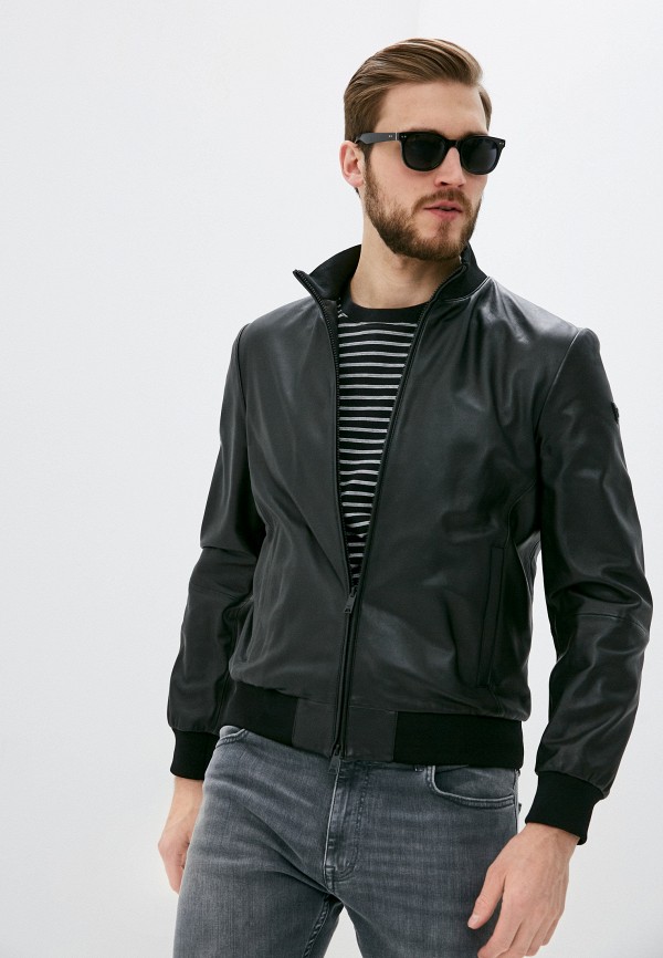 Emporio Armani Куртка кожаная - фото 1