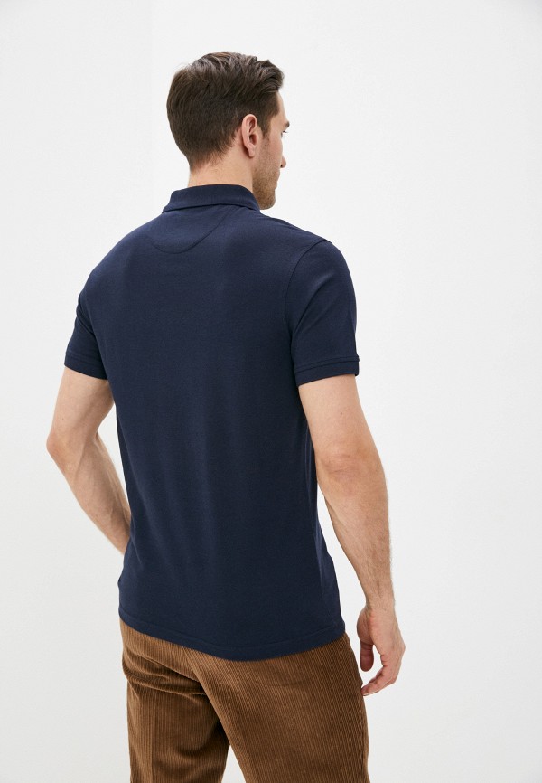 Поло Barbour, цвет: синий, RTLAAA796301 — купить в интернет-магазине Lamoda