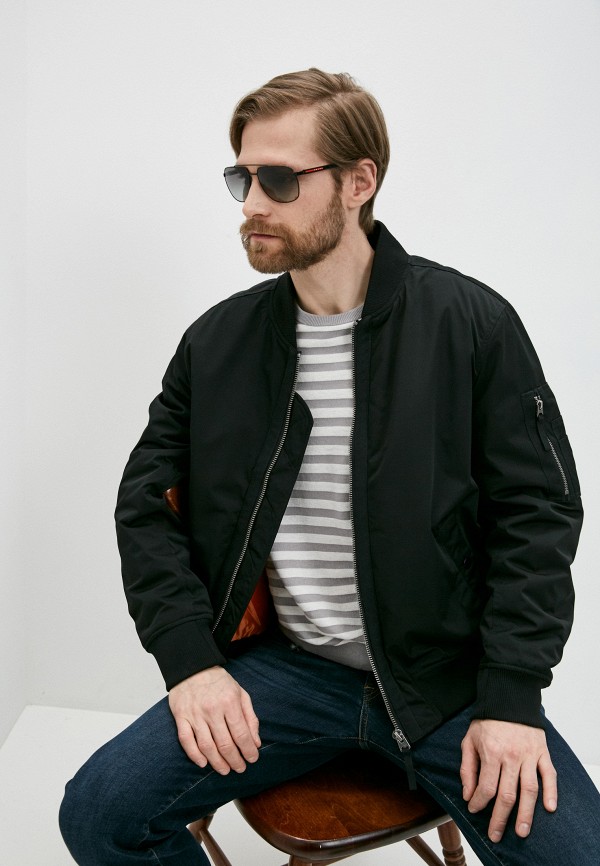 Prada Linea Rossa Очки солнцезащитные - PS 55VS 1AB3M1 - фото 6