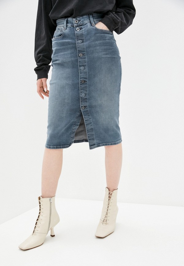 G-Star Юбка джинсовая - фото 1