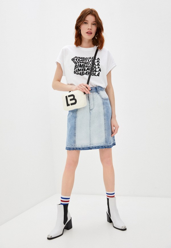 Bimba Y Lola Юбка джинсовая - фото 3