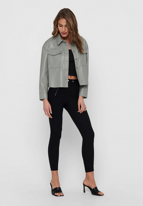 Only Куртка кожаная - фото 2