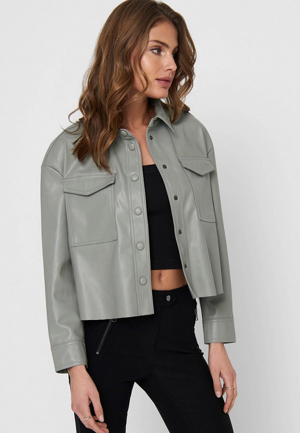 Only Куртка кожаная - фото 4