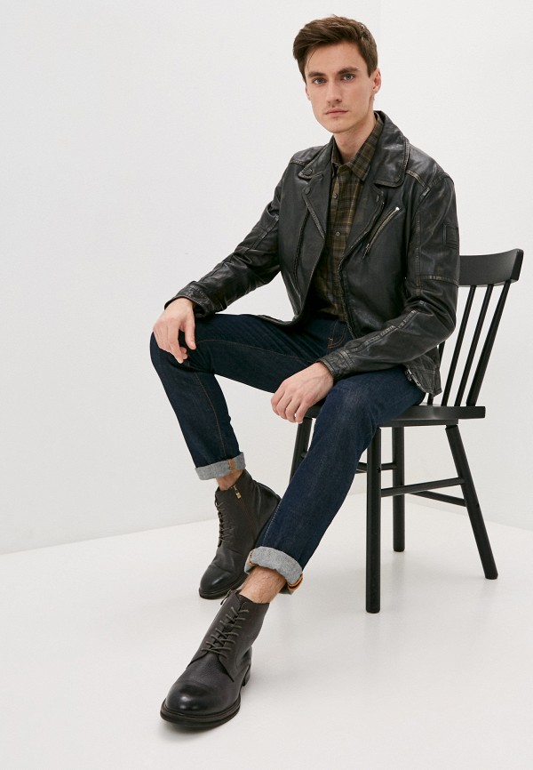 Strellson Куртка кожаная - Lamoda 10 Exclusive, Exclusive for Lamoda S.C.Parks-S - фото 2