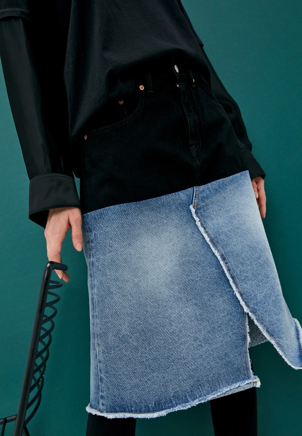 MM6 Maison Margiela Юбка джинсовая - фото 2