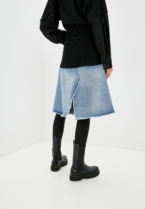 MM6 Maison Margiela Юбка джинсовая - фото 4