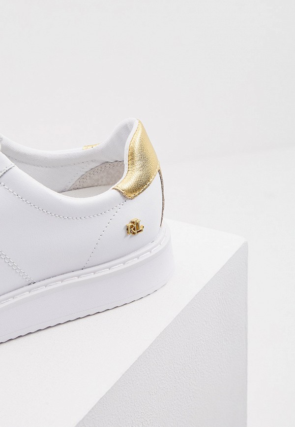 Кеды Lauren Ralph Lauren, цвет: белый, RTLAAB190401 — купить в интернет ...