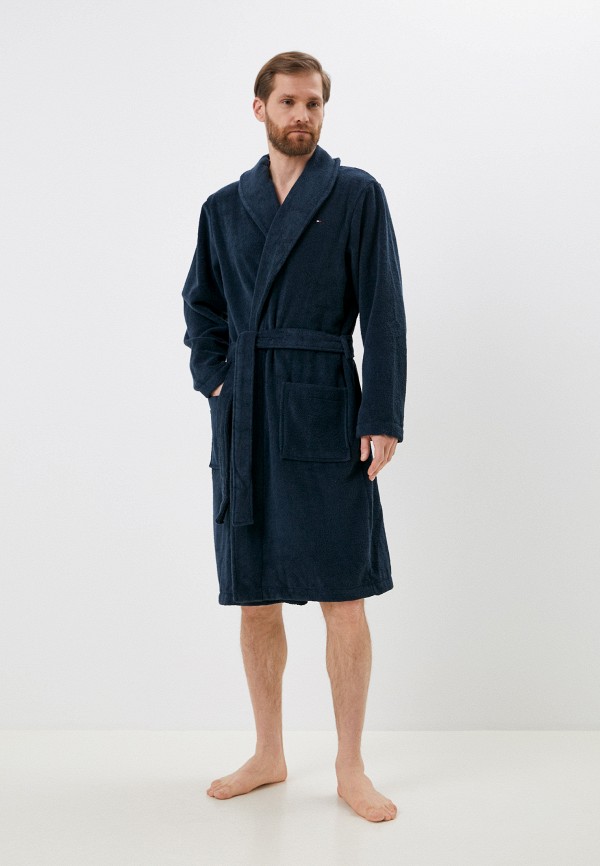 Халат домашний Tommy Hilfiger, цвет: синий, RTLAAB290702 — купить в ...