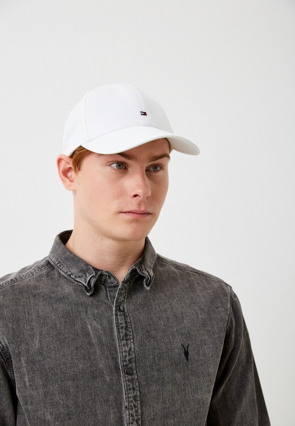Бейсболка Tommy Hilfiger, цвет: белый, RTLAAB312202 — купить в интернет ...