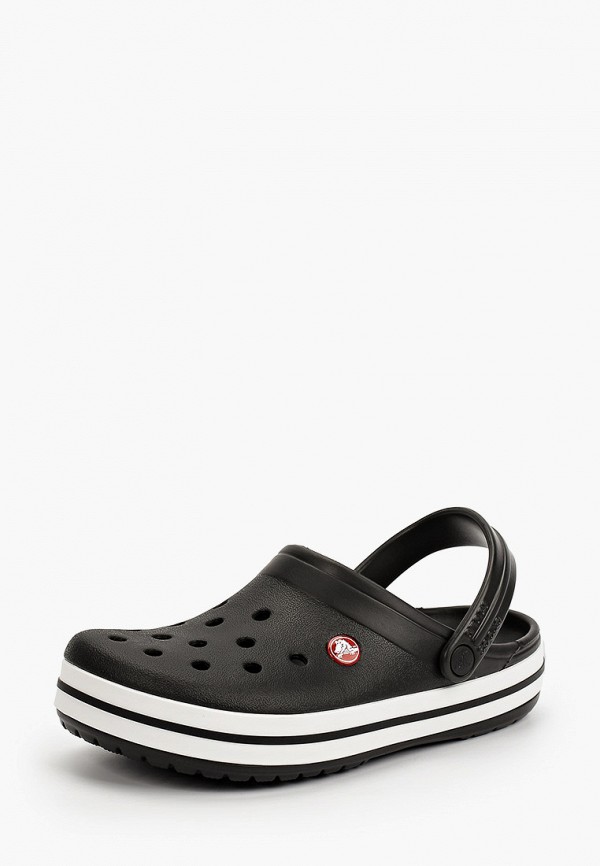 Сабо Crocs, цвет: черный, RTLAAB483903 — купить в интернет-магазине Lamoda