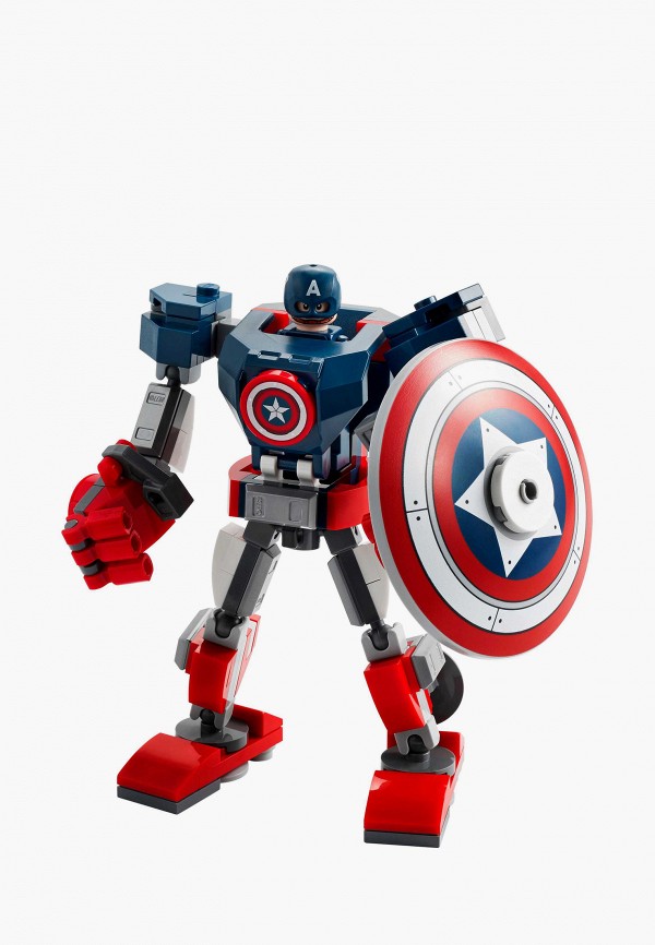 LEGO Конструктор Marvel Super Heroes - 76168, Captain America Mech Armor - фото 3
