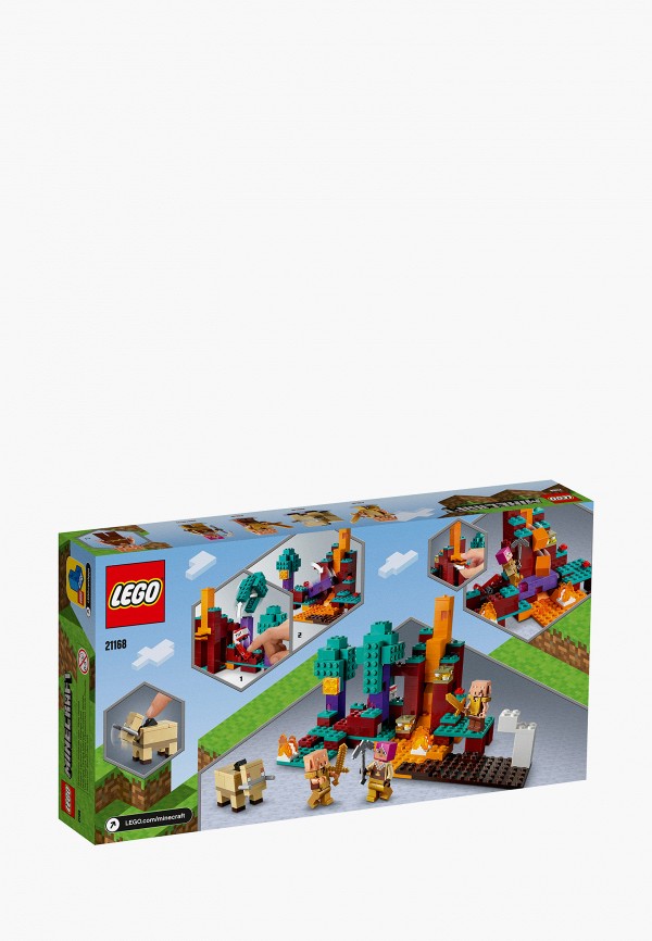 LEGO Конструктор Minecraft - 21168, Искаженный лес, The Warped Forest - фото 2