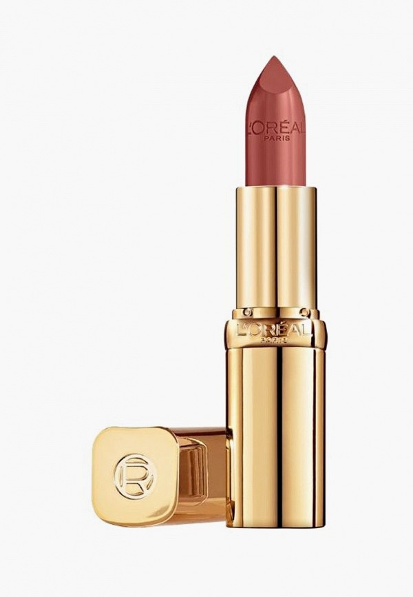 L'Oreal Paris Помада - COLOR RICHE Сатиновая, увлажнение и стойкость, тон 107 закат на сене, 4.3 г - фото 1