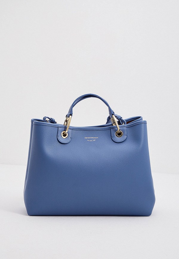 MyEA Bag small shopper bag with deer print | EMPORIO ARMANI Woman