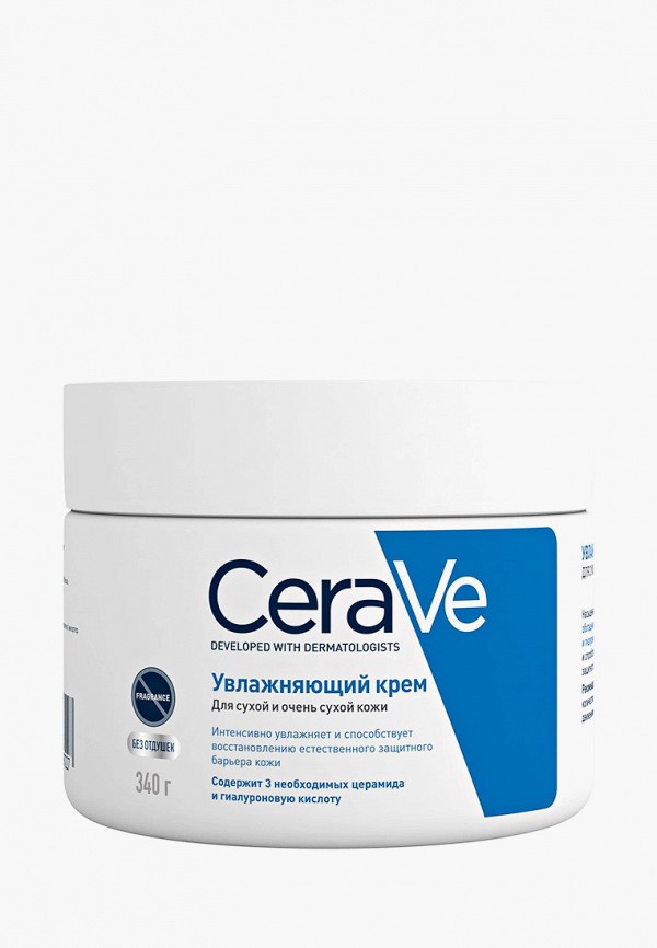 CeraVe Крем для лица - и тела увлажняющий для сухой и очень сухой кожи , 340 мл. - фото 1
