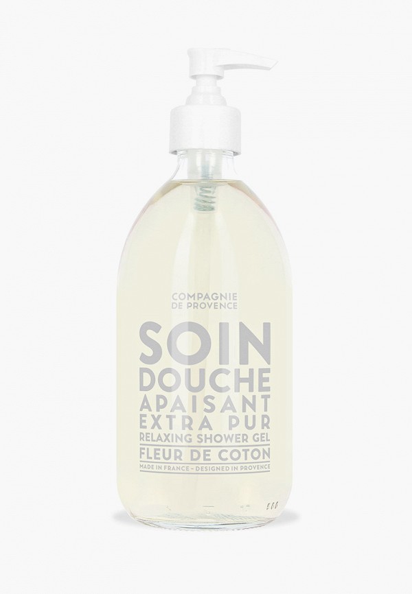Compagnie de Provence Гель для душа - расслабляющий Fleur De Coton/Cotton Flower Relaxing Shower Gel, 500 мл - фото 1