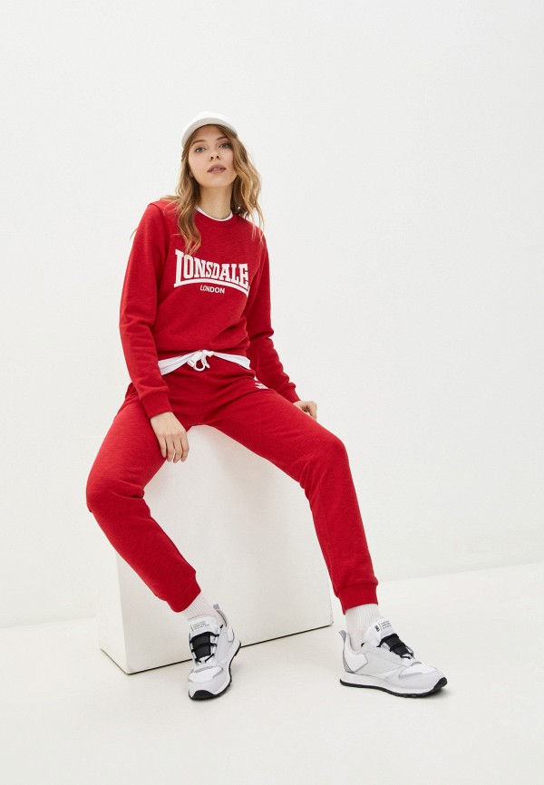 Свитшот Lonsdale, цвет: красный, RTLAAD275401 — купить в интернет ...