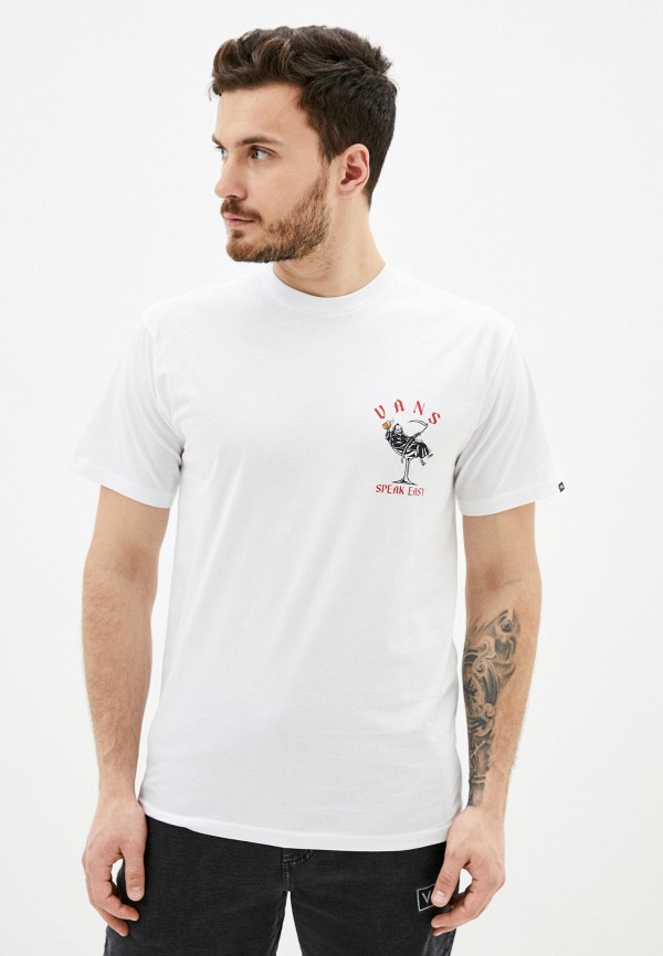 Vans Футболка - MN SPEAK EASY  SS White - фото 1