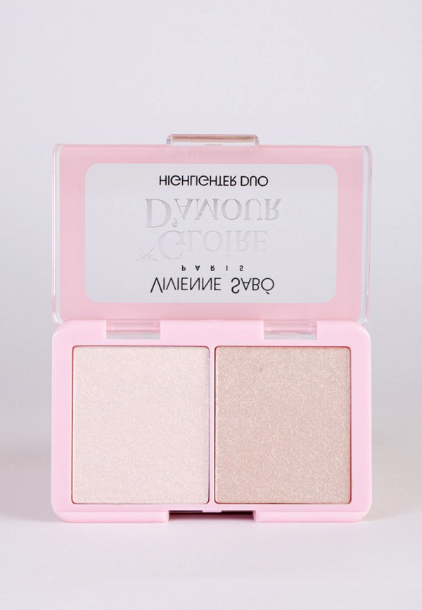 Vivienne Sabo Хайлайтер - GLOIRE D'AMOUR Highlighter Duo, тон 01 светло-розовый, 6 г - фото 5