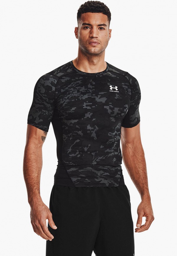 Футболка компрессионная Under Armour UA HG Armour Camo Comp SS, цвет ...