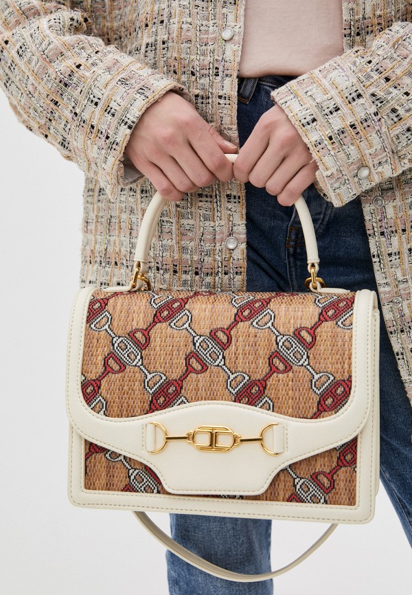 Сумка Elisabetta Franchi, цвет: бежевый, RTLAAF871001 — купить в ...