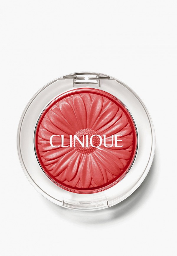 Clinique Румяна - CHEEK POP Pearl Blush компактные, стойкость 10Ч, тон 03 perry pop, 3.5 г - фото 1