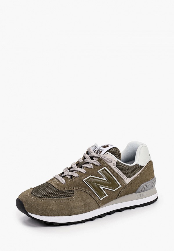 Кроссовки New Balance 574 Essential, цвет: хаки, RTLAAG607001 — купить в  интернет-магазине Lamoda
