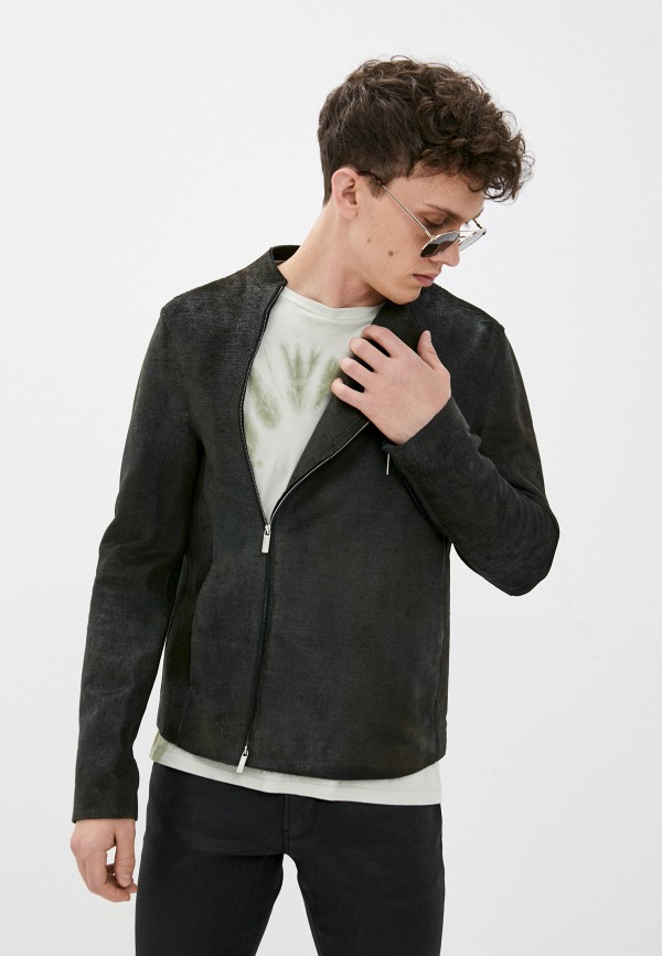 Emporio Armani Куртка кожаная - фото 1