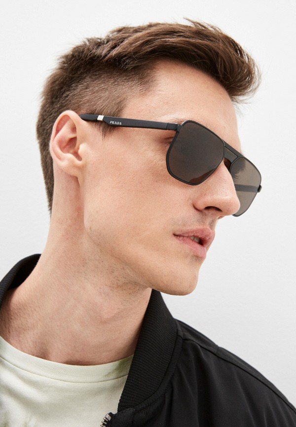 Prada Очки солнцезащитные - PR 60WS 1BO5G1 - фото 6