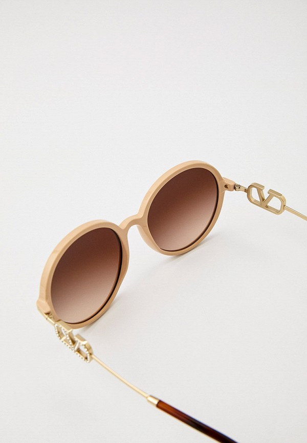 Очки солнцезащитные Valentino VA4075 516813 , цвет: бежевый ...