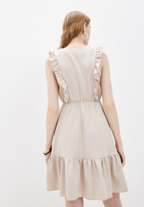 Платье Moda Sincera, цвет: бежевый, RTLAAI514601 — купить в интернет ...