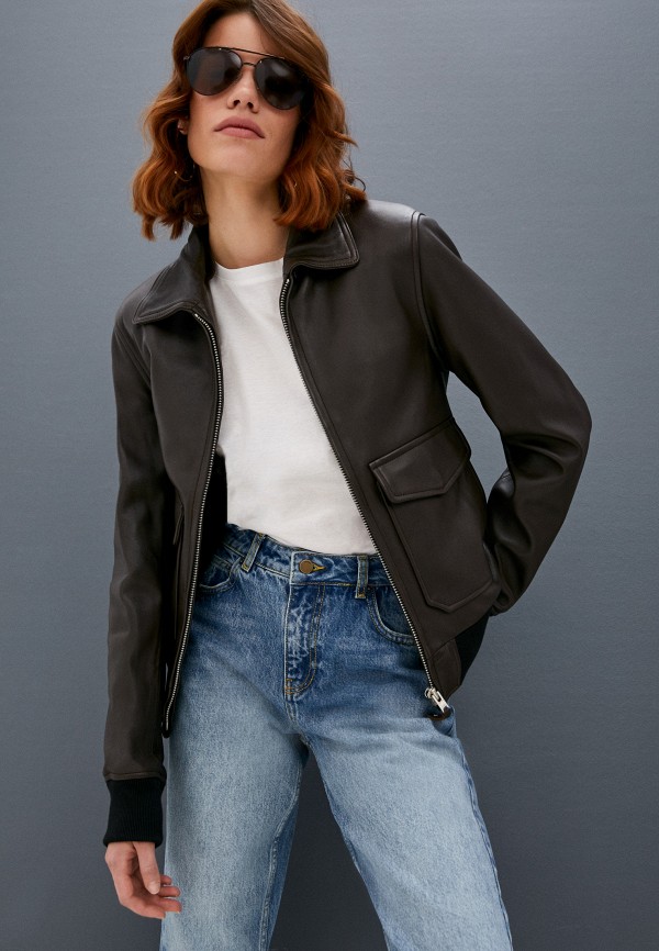 Serge Pariente Куртка кожаная - фото 2