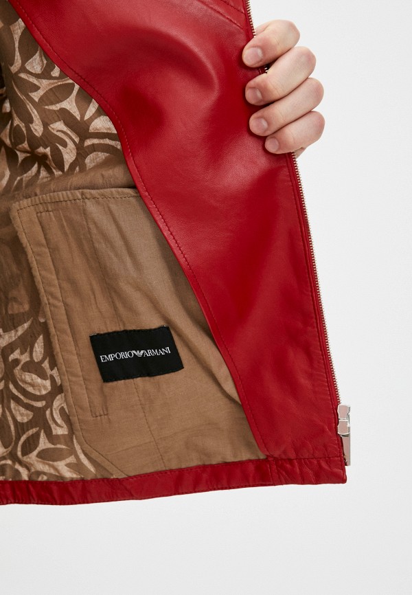 Emporio Armani Куртка кожаная - фото 5