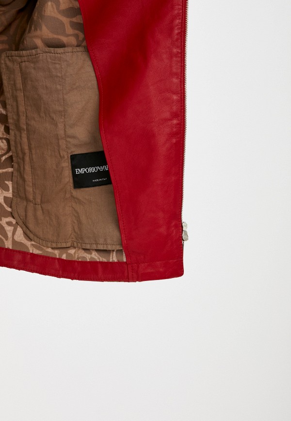 Emporio Armani Куртка кожаная - фото 5