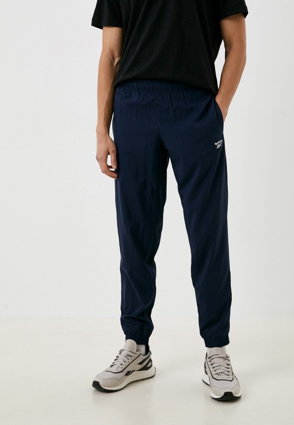 Брюки спортивные Reebok TE WVN C LINED PANT, цвет: синий, RTLAAI850402 ...