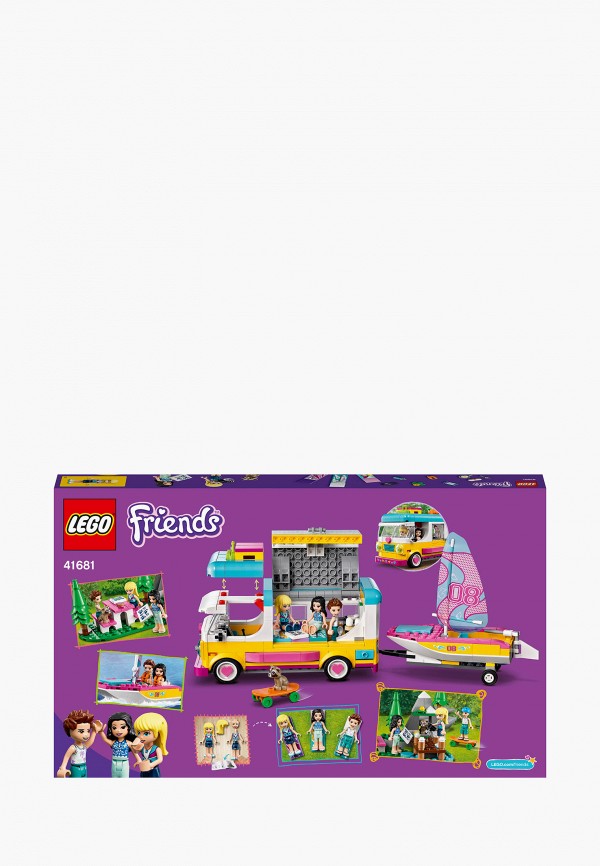 LEGO Конструктор Friends - "Лесной фургон и парусник" / Forest Camper Van and Sailboat, 487 элементов для сборки - фото 2