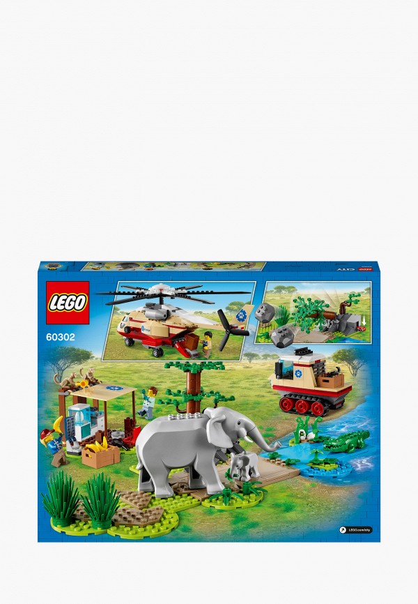 LEGO Конструктор City - "Операция по спасению зверей", 525 элементов для сборки - фото 2