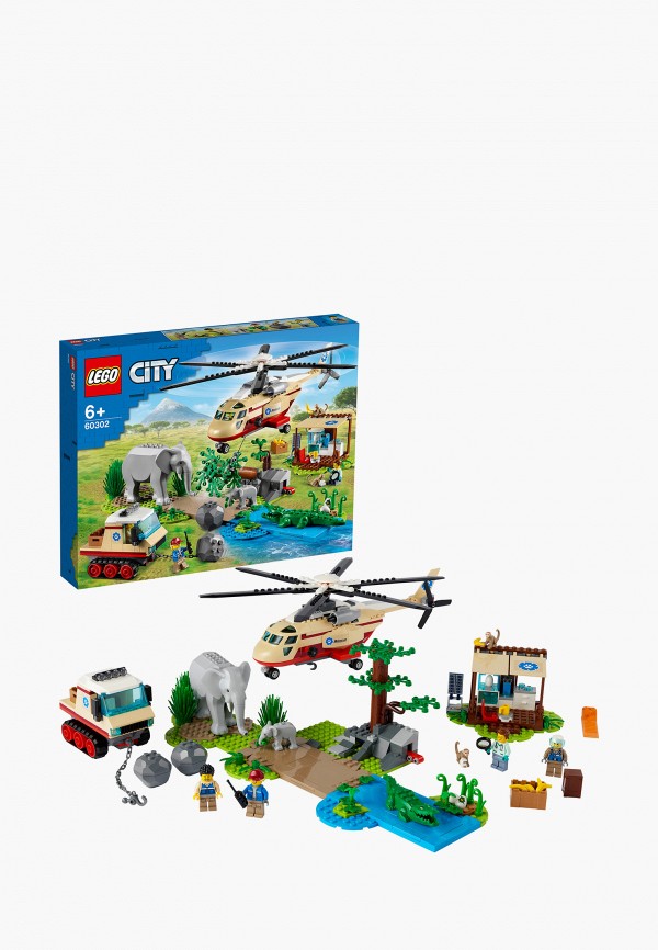 LEGO Конструктор City - "Операция по спасению зверей", 525 элементов для сборки - фото 3