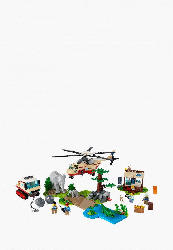 LEGO Конструктор City - "Операция по спасению зверей", 525 элементов для сборки - фото 4