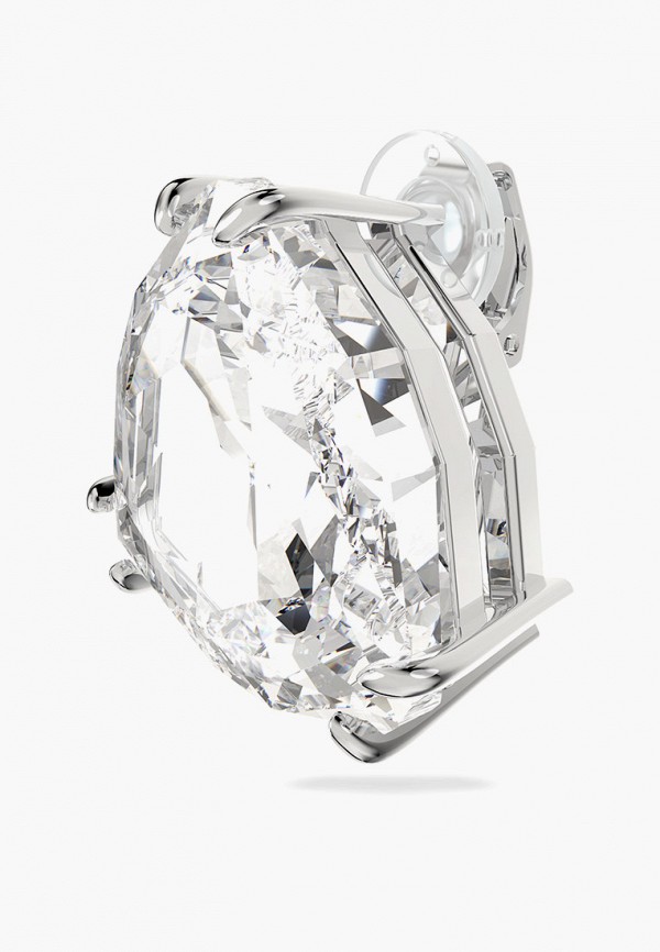 Swarovski® Клипса - Mesmera, покрытие родий - фото 1