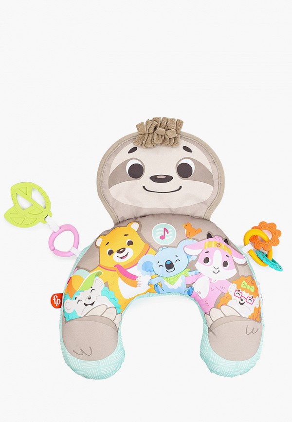 Fisher-Price Коврик игровой - "Музыкальная подушка для новорожденных "Ленивец" - фото 1