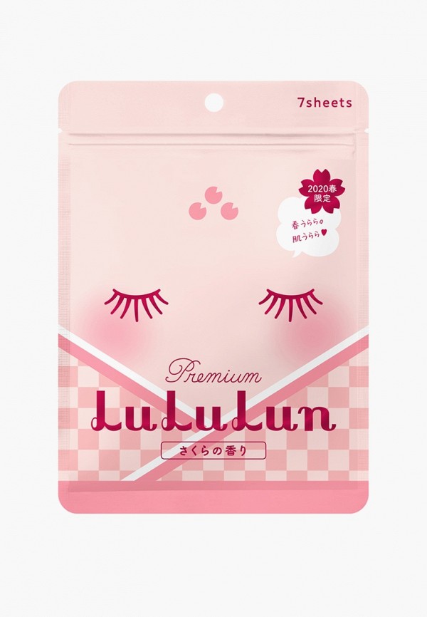 LuLuLun Маска для лица - увлажняющая и улучшающая состояние кожи Premium Face Mask Spring Sakura 7 шт. - фото 2